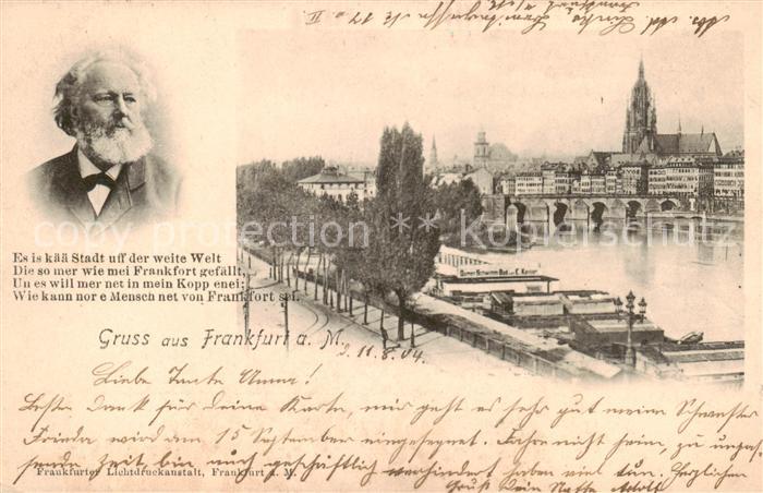 Frankfurt Main Panorama