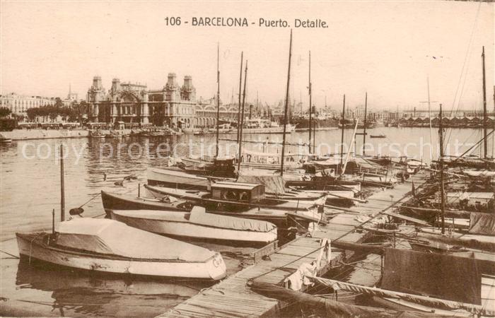 Barcelona Cataluna Puerto Detalle
