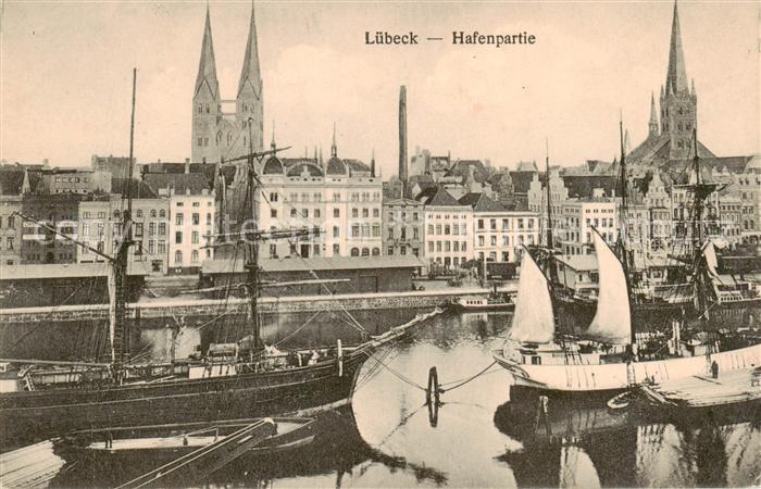 LueBECK  CITY Hafenpartie