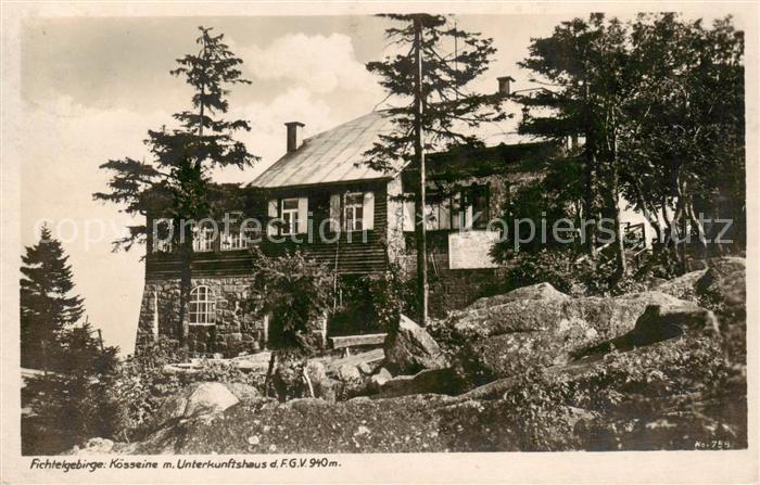 Koesseine Wunsiedel Fichtelgebirge Unterkunftshaus der FGV