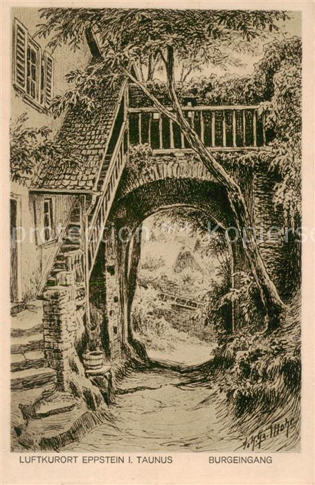 Eppstein Taunus Burgeingang