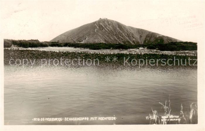Schneekoppe Snezka CZ mit Hochmoor