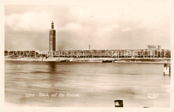 Pressa Ausstellung Koeln Rhein Panorama