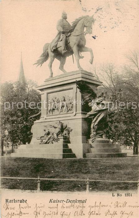 Karlsruhe Baden Kaiser Denkmal