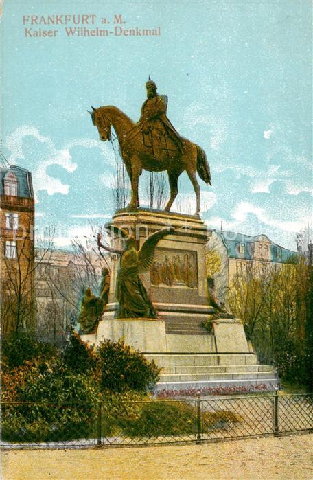 Frankfurt Main Kaiser Wilhelm Denkmal
