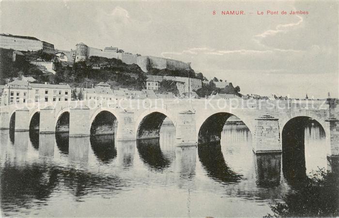 Namur sur Meuse Le Pont de Jambes