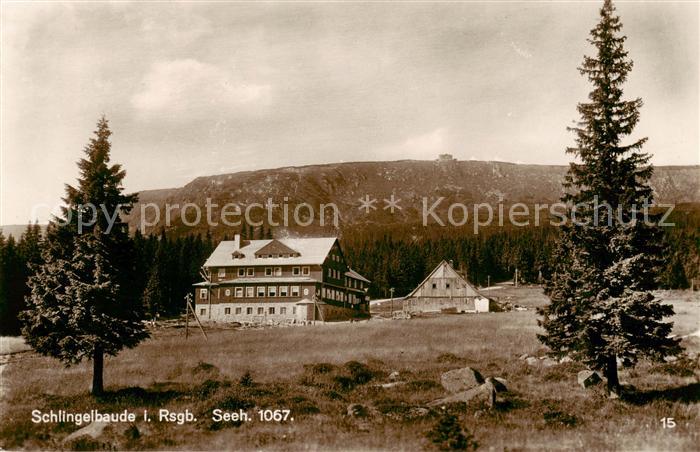 Riesengebirge Krkonose Karkonosze Schlingelbaude