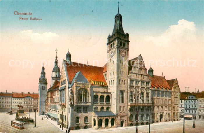 CHEMNITZ Sachsen Neues Rathaus