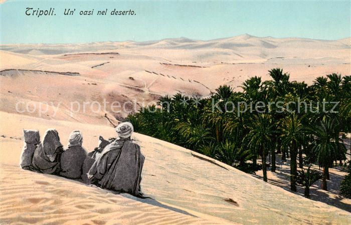 Tripoli   Tripolis Libyen Un oasi nel deserto