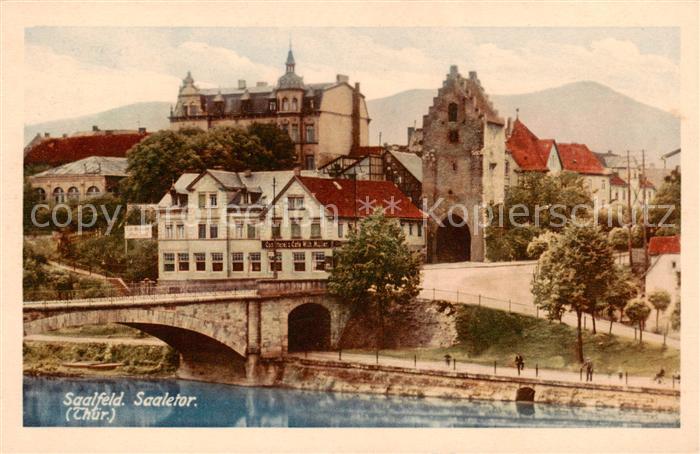 Saalfeld Saale Schloss Saaletor