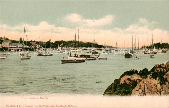 Portland Maine USA Five Islands