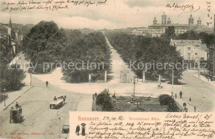 HANNOVER  CITY Herrenhaeuser Allee