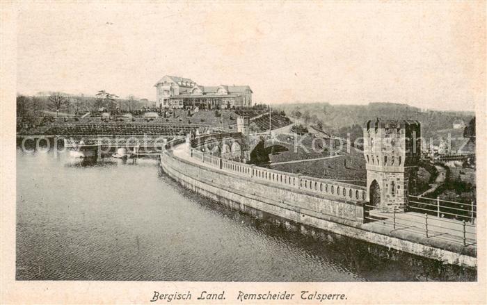 Remscheid Bergisch Land Remscheider Talsperre