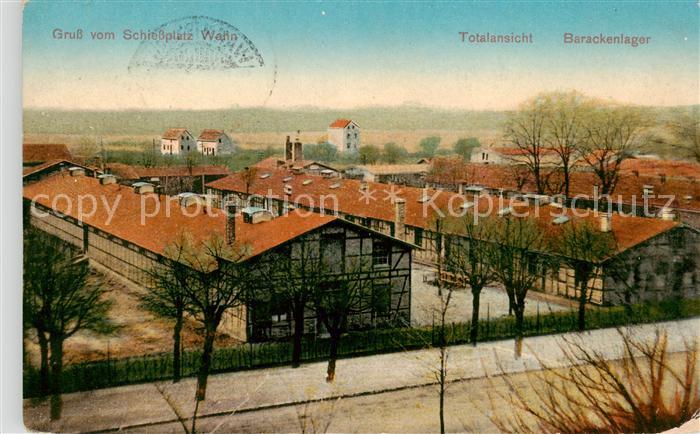 Wahn Koeln Schiessplatz Barackenlager Feldpost