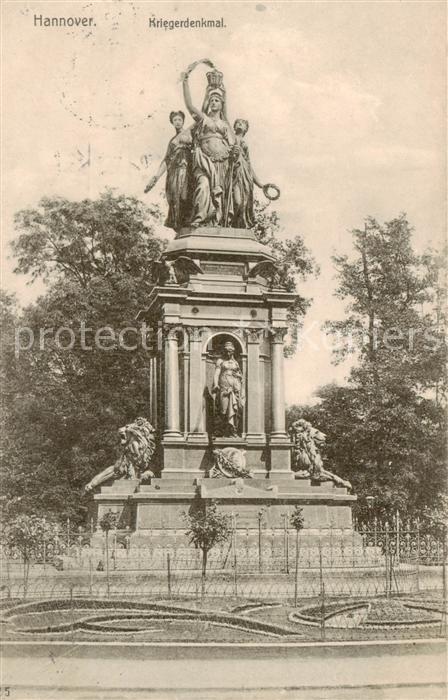 HANNOVER  CITY Kriegerdenkmal