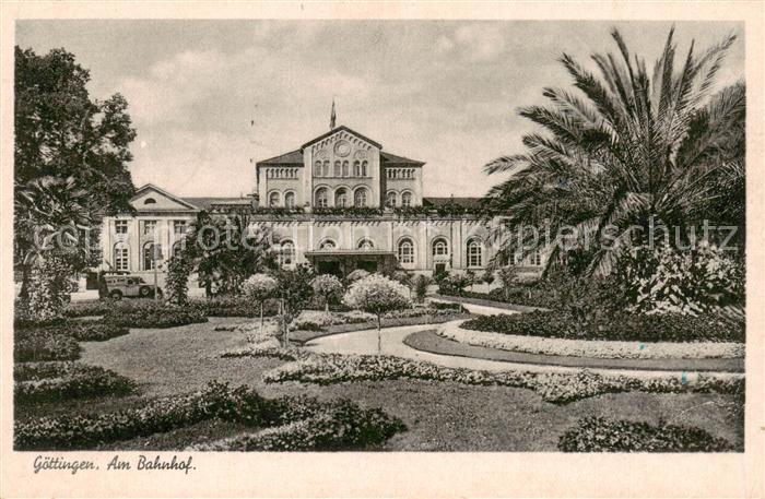Goettingen  Niedersachsen Am Bahnhof