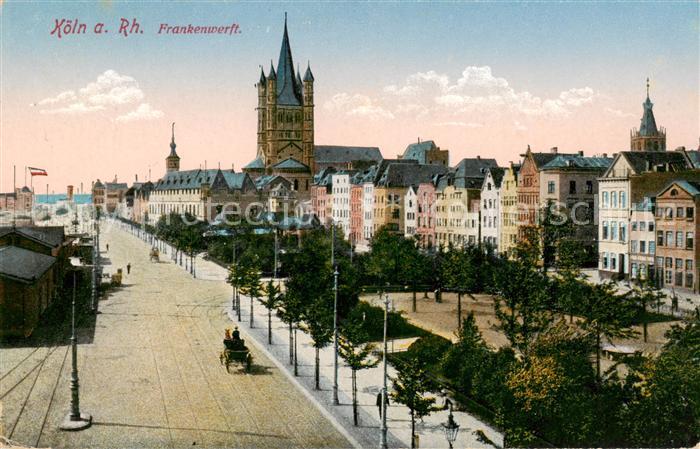 Koeln  Rhein Frankenwerft