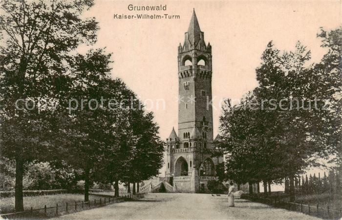 Grunewald Berlin Kaiser Wilhelm Turm