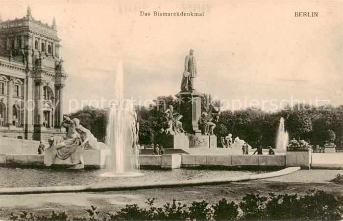 BERLIN  CITY Das Bismarckdenkmal