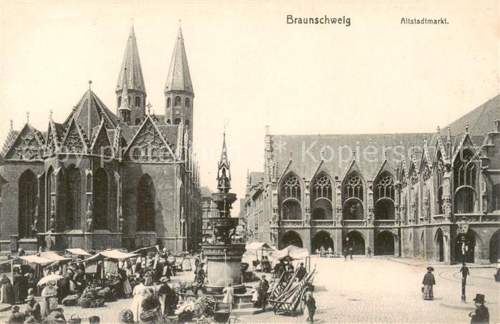 BRAUNSCHWEIG  CITY Altstadtmarkt