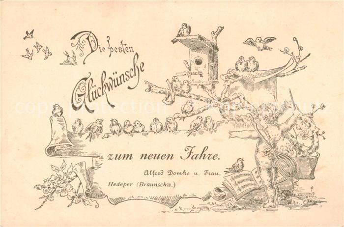 BRAUNSCHWEIG  CITY Glueckwunschkarte