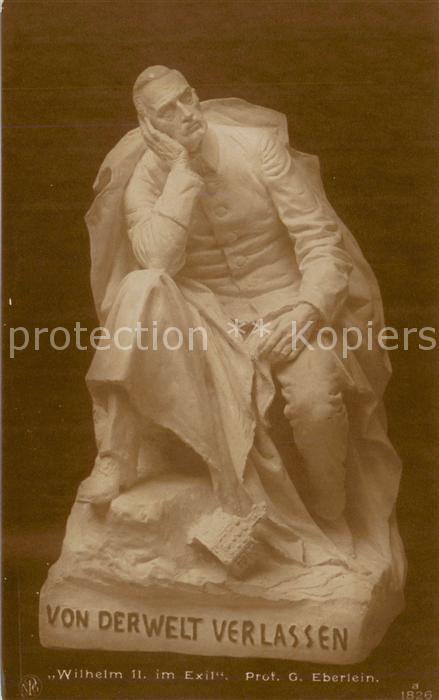 Verlag NPG Nr. Nr.1826 Wilhelm 2 im Exil