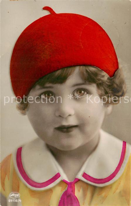 Foto Amag Nr. Nr. 64178/4 Kind Rote Mütze