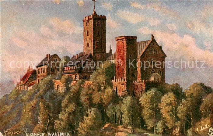 Verlag Tucks Oilette Serie Nr. Nr. 171 B Eisenach Wartburg