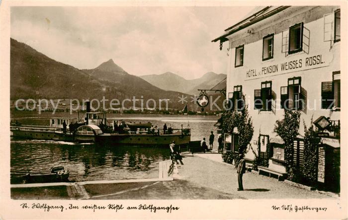 Dampfer Seitenrad St.Wolfganf Wolfgangsee