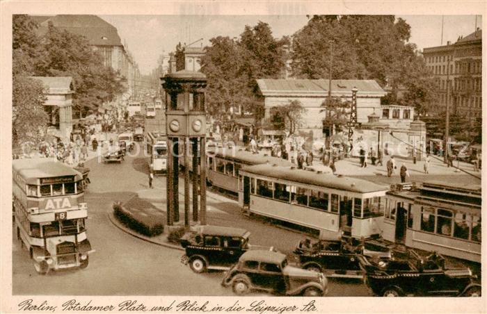 Strassenbahn Tramway-- Berlin Postdamer Platz