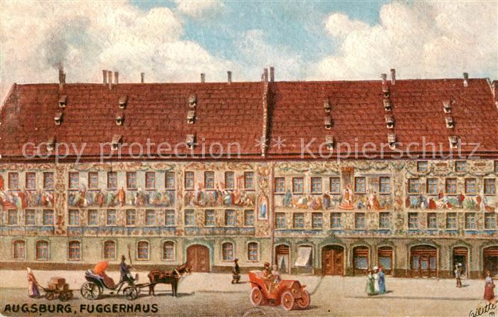 Verlag Tucks Oilette Serie Nr. Nr. 620 B Augsburg Fuggerhaus