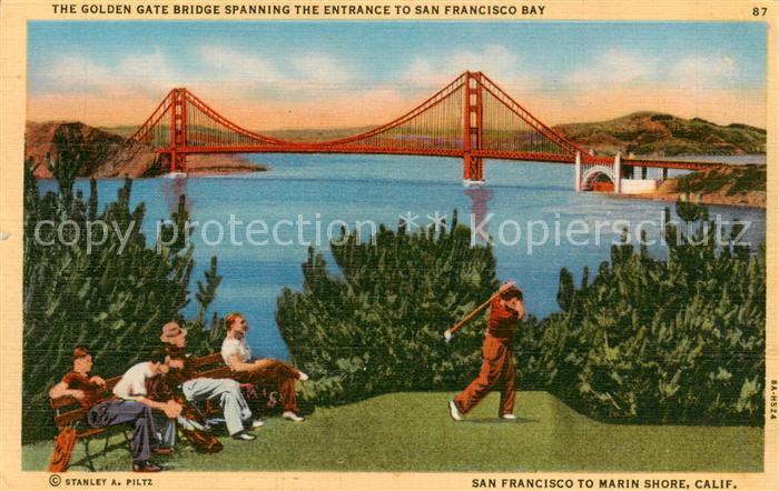 Golf Sport Golfsport Sa Francisco Marin Shore Calif
