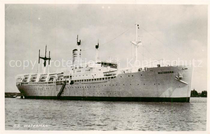 Dampfer Oceanliner S.S. Waterman