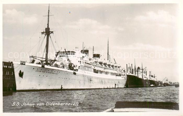Dampfer Oceanliner S.S.Johan von Oldenbarnevelt