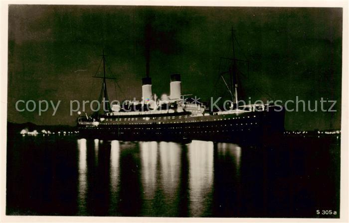 Dampfer Oceanliner Monte Sarmiento