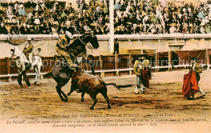 Stierkampf Corrida de Toros Bullfight Course de Taureaus