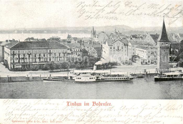 Dampfer Seitenrad Lindau Bodensee