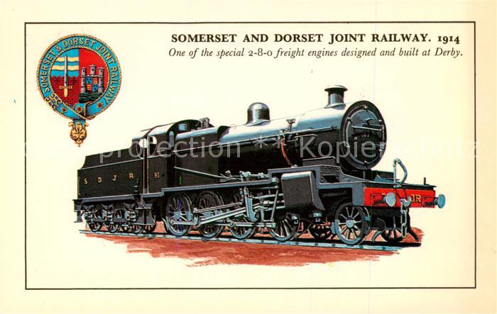 Eisenbahn Railway Chemin de Fer Somerset and dorset joint Railway