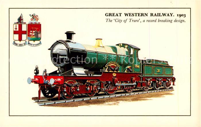 Eisenbahn Railway Chemin de Fer Great Western Railway 1903