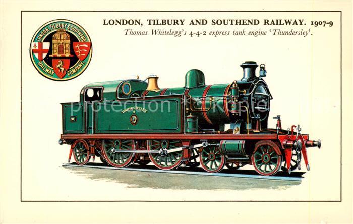 Eisenbahn Railway Chemin de Fer London Tilbury and Southend 1907-9