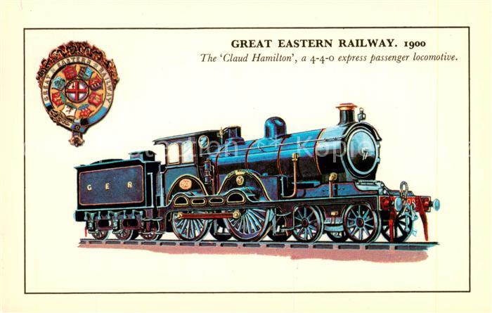 Eisenbahn Railway Chemin de Fer Great Eastern 1900