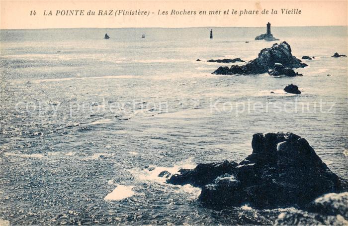 Leuchtturm Lighthouse Faro Phare Pointe Raz Finistere