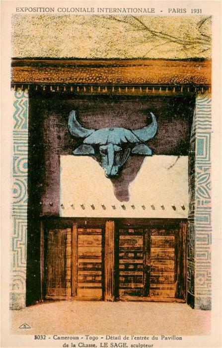 Exposition Coloniale Internationale Paris 1931 Cameroun Togo SPA Nr.3032