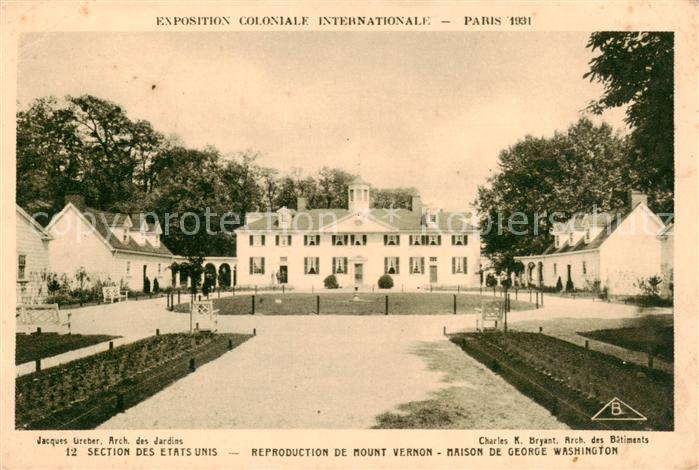 Exposition Coloniale Internationale Pari SPA NR.12 Section des Etats Unis