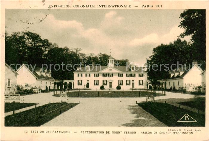 Exposition Coloniale Internationale Paris 1931 Section des Etats Unis