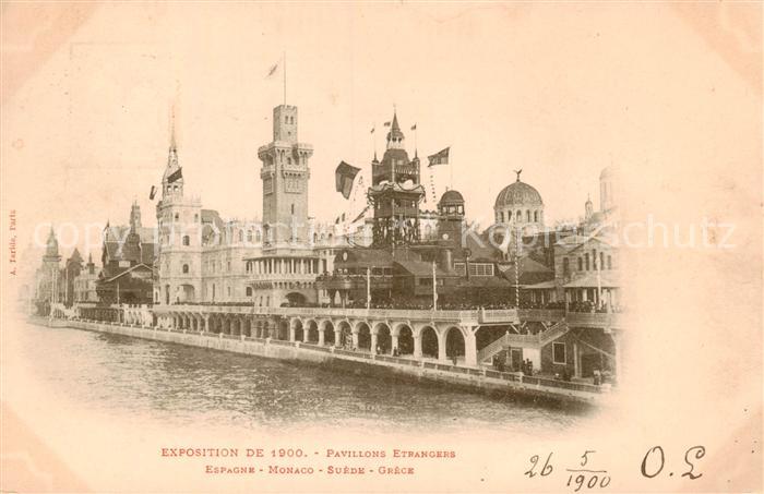 Exposition Universelle Paris 1900 Pavillon Entrangers