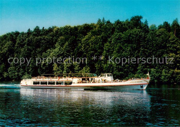Motorschiffe Binnenschifffahrt Arenenberg Untersee Rhein Schaffhausen