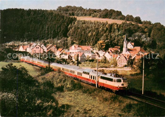 Eisenbahn Railway Chemin de Fer TEE Rheinpfeil Spessart