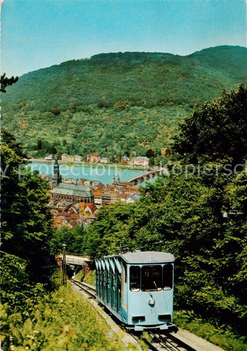 Zahnradbahn Rack Railway-- Heidelberg am Neckar