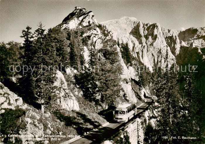 Postbus Omnibus Kehlsteinstrasse Kehlsteinhaus Hohem Gö